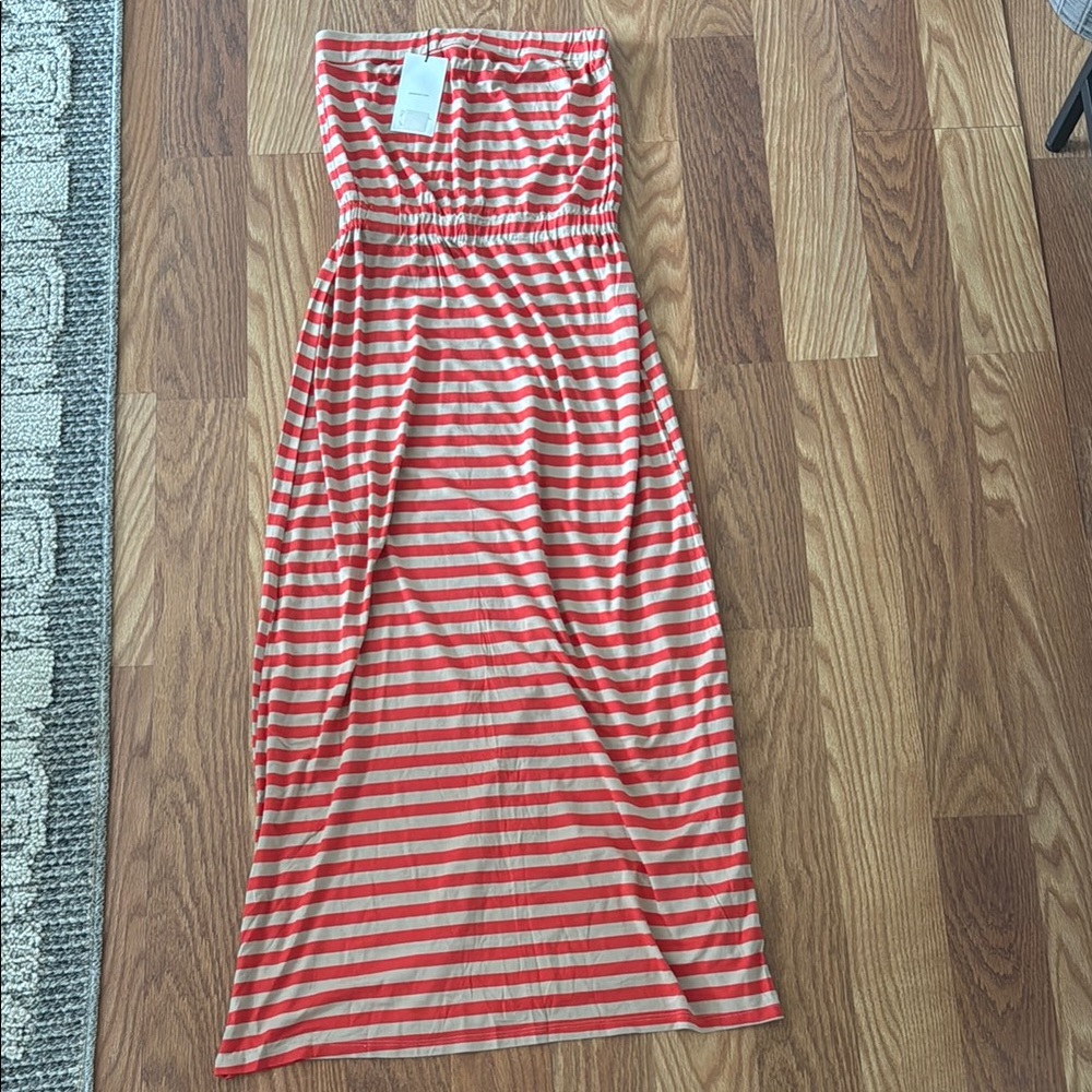Amour Vert Tube Maxi Dress